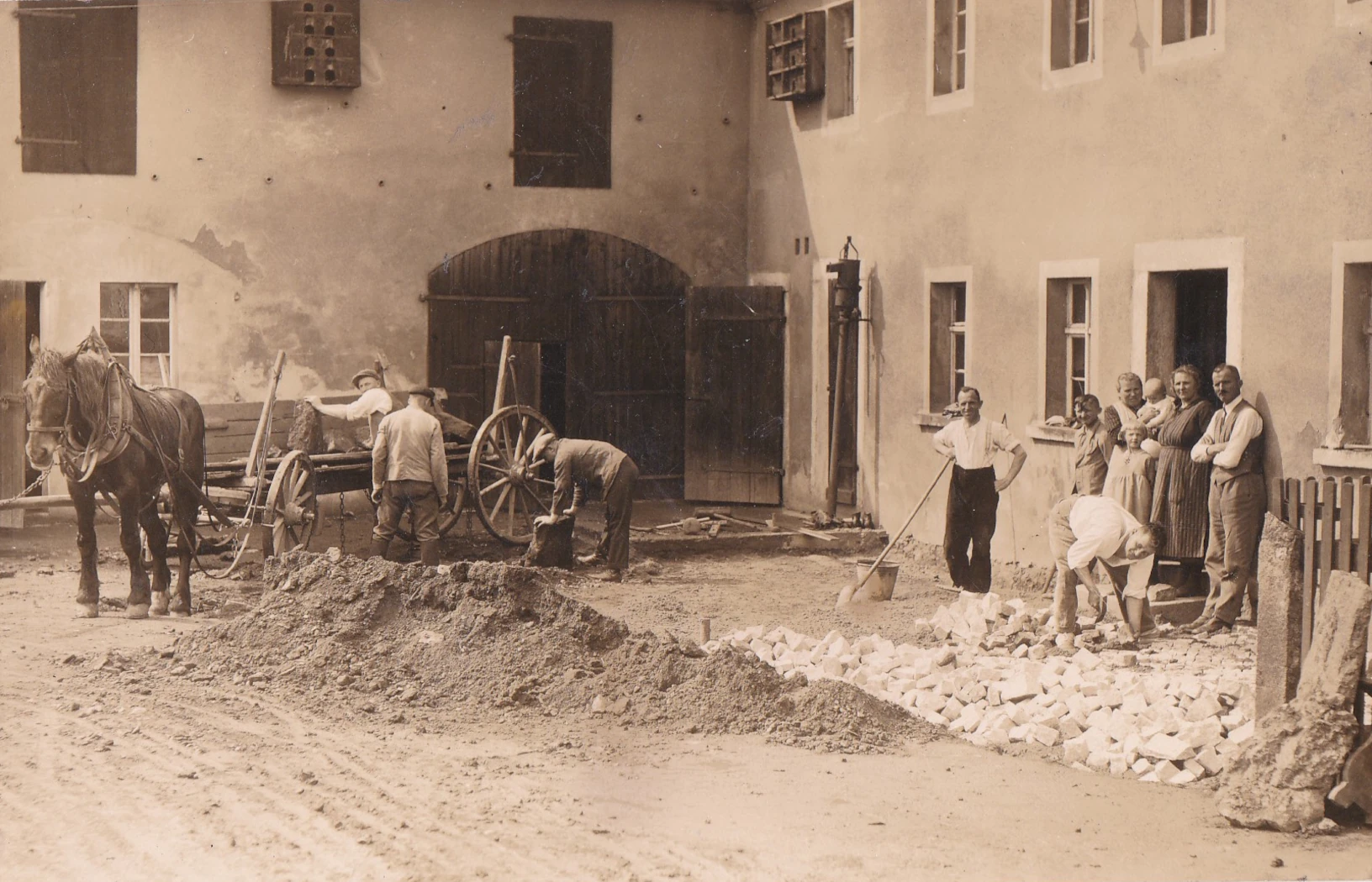 tour-malschwitz-schmiede-hof-hempel-3-damals